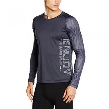 Craft Gain - Camiseta de fitness para hombre, color 2947 Gravel/Rail Gris, tamaño L