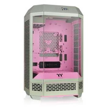 Thermaltake The Tower 300 Mini Torre Matcha Plum (Mini ITX, mATX), PC Gabinete Verde Rosa