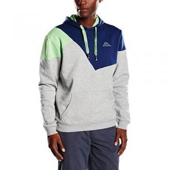 Kappa Verner sudadera con capucha para-Shirt Gris gris
