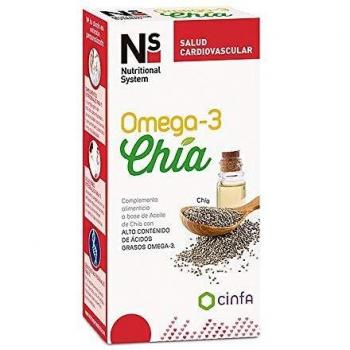 NS Omega 3 Chia Suplemento Alimenticio - 120 Cápsulas