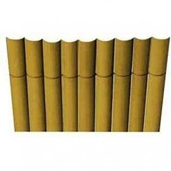 Intermas M292834 - Cañizo sintetico media caña 1 x 3 m bambu