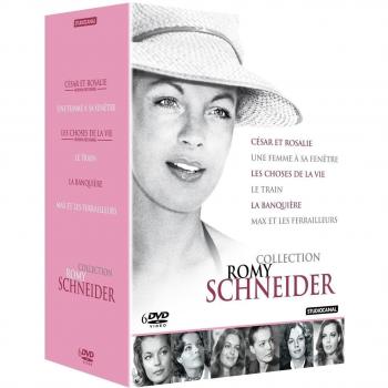 Collection Romy Schneider : César et Rosalie + Une femme à sa fenêtre + Les choses de la vie + Le train + La banquière + Max et les ferrailleurs [DVD]