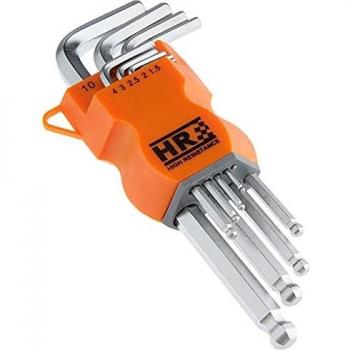 RH HR 170610 Llaves Allen, 0 V, Set de 9 Piezas