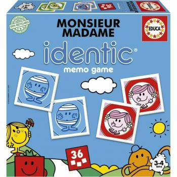 Juego Educativo Educa Monsieur Madame Identic