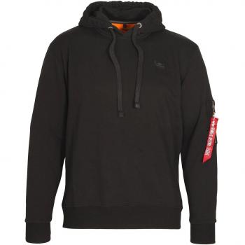 Alpha Industries X-Fit Black Hoodie S for Men