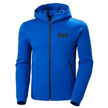 Helly Hansen Chaqueta Hp Ocean Fz 2.0, chaqueta náutica con forro polar y capucha, color azul eléctrico, talla XXL para hombre