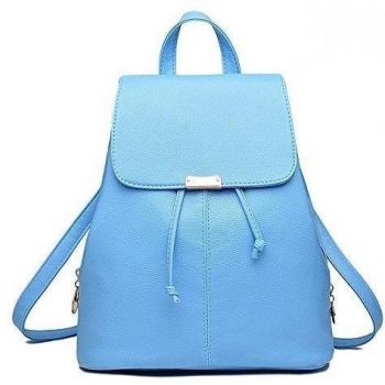 Wewod - Bolso mochila  de piel sintética para mujer 28*14*33 cm, color azul, talla 28*14*33 cm