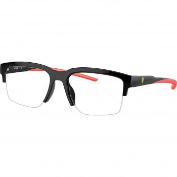 Ferrari Scuderia FZ8008U Glasses - Eyewear, Model: FZ8008U, Color: 501 (Black), Style: Geometric, Gender: Men's