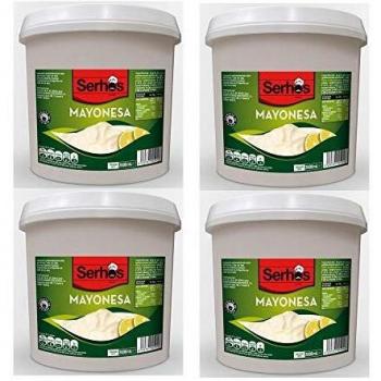 Salsa mayonesa Serhos cubo de 3600 ML [PACK 4 UNIDADES]