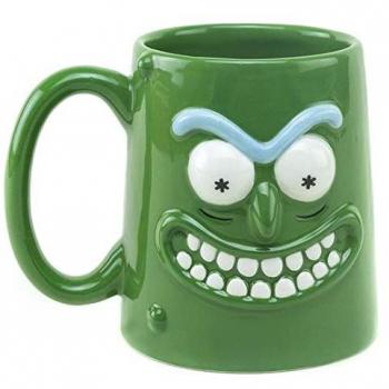 Rick and Morty Pickle Rick - 3D Taza multicolor