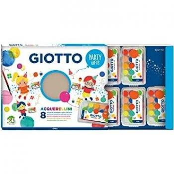 GIOTTO BE-BÈ KIDS PARTY WATERCOLOURS SET OF 15 COLOURS Expositor 10 unidades