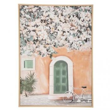 Lienzo Infantil Yeli Madera Negro 50x70 cm Atmosphera