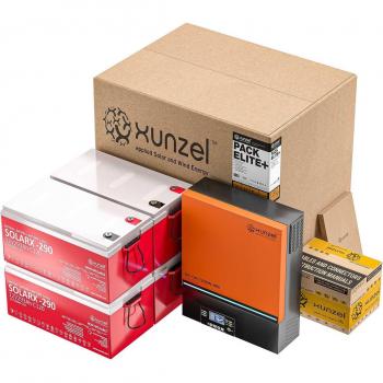 Sistema de alimentación ininterrumpida (SAI/UPS) PACK ELITE+ 7200W con 4 baterías SOLARX-290Ah