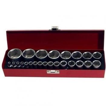 Juego llaves de vaso 1 con/4 + 1,27 cm unidad 24 piezas