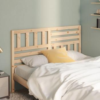 Cabecero de cama 186x4x100 cm madera maciza de pino