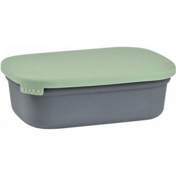 Beaba Fiambrera Rectangular con Tapa Verde 540 Ml