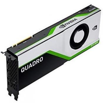 PNY Tarjeta gráfica profesional Quadro RTX 8000 48GB GDDR6 PCI Express 3.0 x16, doble ranura, 4x DisplayPort, soporte 8K, ventilador activo ultra silencioso