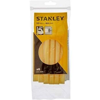 Pegamento Termofusible Extra Fuerte en Barras, 11,3 x 101 mm, 6 Unidades, Stanley STHT1-70438