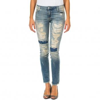 Pantalón tejano largo 10DB50333 mujer