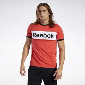 Reebok Te Ll Blocked SS tee Camiseta, Hombre, radred, L