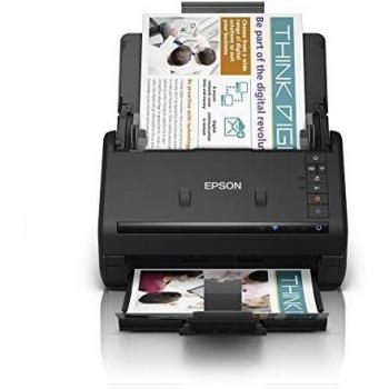 Epson WorkForce ES-500WII | Escáner A4 WiFi Doble Cara de Alta Velocidad | Dúplex Automático y ADF