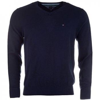 Tommy Hilfiger Pacific V-nk Cf-suéter Hombre    azul marino Medium