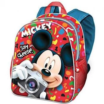 Karactermania 39000, Topolino Say Cheese-Zaino Asilo Mochila Infantil 30 Centimeters, Multicolor