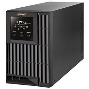 Sistema de Alimentación Ininterrumpida (UPS) Infosec E4 VALUE 1000VA Doble Conversión Online con Display LED