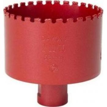 Trépano Drygres Premium Ø 68 mm M14 para amoladora - alta duración