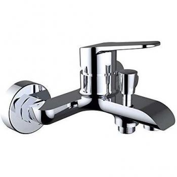 Clever 60180 Grifo de Baño-Ducha Monomando sin Accesorios, Elegance, Cromado