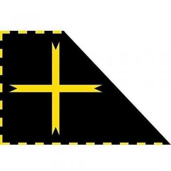 Municipio de Villafranca Navarra - España Bandera 20x30cm para Diplomat-Flags Banderas de Coche