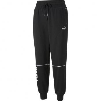 Pantalón de Chándal para Adultos Puma Colorblock Negro Mujer