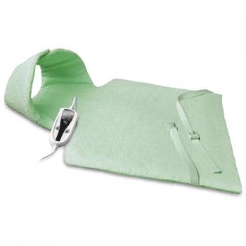 Daga NCD-Almohadilla Eléctrica Ergonómica para Nuca, Cervical y Dorsal, 46x36 cm