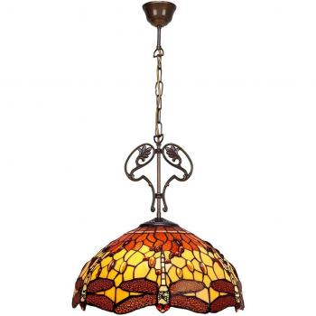 Lámpara de techo Viro Belle Amber 40 cm