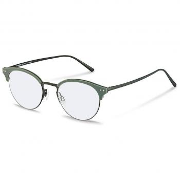 Rodenstock R7080 E Armazones para Mujer Verdes, Lentes Recetadas Para Mujer Verdes, Gafas Recetadas para Mujer Verdes