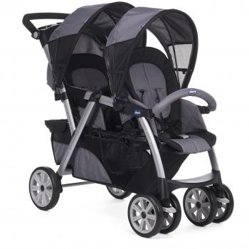 Chicco Together – Cochecito doble  blanco carbón Talla:Única