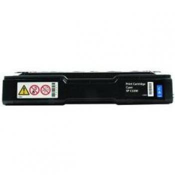 Ricoh 406053 Tóner Cian para SP240SF, Rendimiento de 2300 Páginas, Compatible con SPC220N, SPC220S, SPC221N, SPC221SF, S