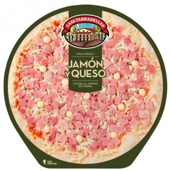 Pizza Casa Tarradellas Jamón y Queso 425 gr.
