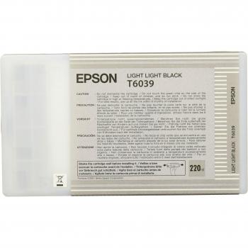 Epson C13T603900 - Cartucho de Tinta, Gris Claro, Ya Disponible en Amazon Dash Replenishment