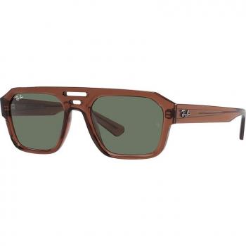 Ray-Ban RB4397 Corrigan 667882 Unisex Square Sunglasses Brown