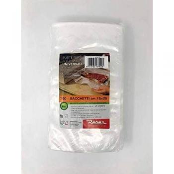 Bolsas Sottovuoto Reber 15x25 cm, pack de 100 unidades, gofradas