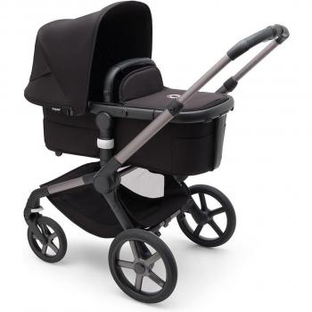 Bugaboo Fox 5 Complete Stroller 2-in-1 with Bassinet and Seat Graphite/Midnight Black