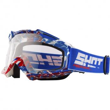 SHOT gafas Assault Mist, azul/rojo