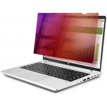 Filtro de Privacidad para Laptop de 14 pulgadas 16:9 con Filtro Reversible Dorado y Protección Mejorada, Pantalla Removible, Ángulo de Visión +/- 30 Grados