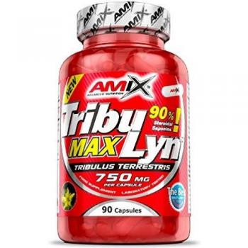AMIX - Proteínas para Aumentar Masa Muscular - Tribulyn 90% en Formato de 90 Cápsulas - Ayuda a Incrementar la Fuerza y la Masa Muscular - Mejora la Libido