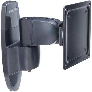 Ergotron 200 Series Wall Mount Pivot - Soporte de Pared para TV, Negro