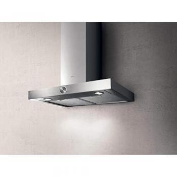 Elica LOL IX/A/90 PRF0097323 Campana Decorativa de Pared en Acero Inoxidable con Motor de 10000 m³/h y Luces LED 2x2.5 W