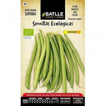 Semillas ecológicas de Judía superba Superviolet