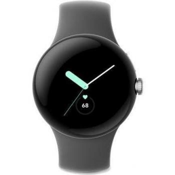 Google Pixel Watch 41mm WiFi Carbon Gray with AMOLED Touchscreen Display and GPS