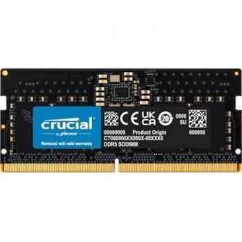 Crucial 8GB DDR5-5600 CL46 SO-DIMM Laptop RAM Module
